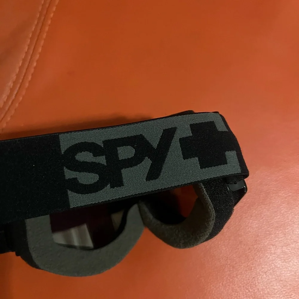 SPY Black VR Goggles with Adjustable Strap and Wide Lens